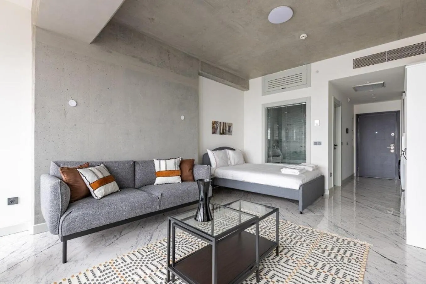 Trendy Cool Bright Studio Parking Poolviews! #254 Stambuł 0*,  Turcja
