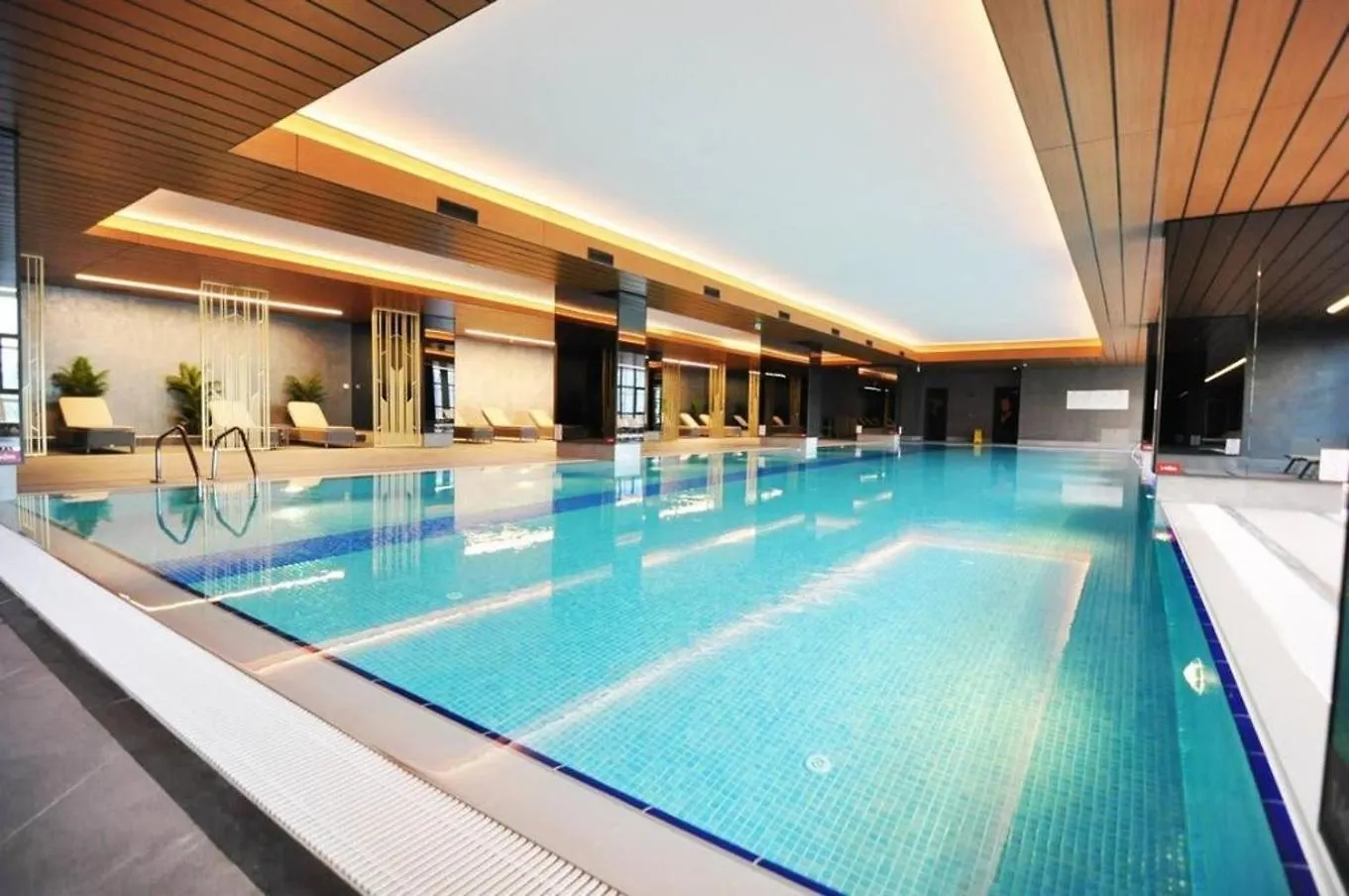 Trendy Cool Bright Studio Parking Poolviews! #254 Stambuł Apartament