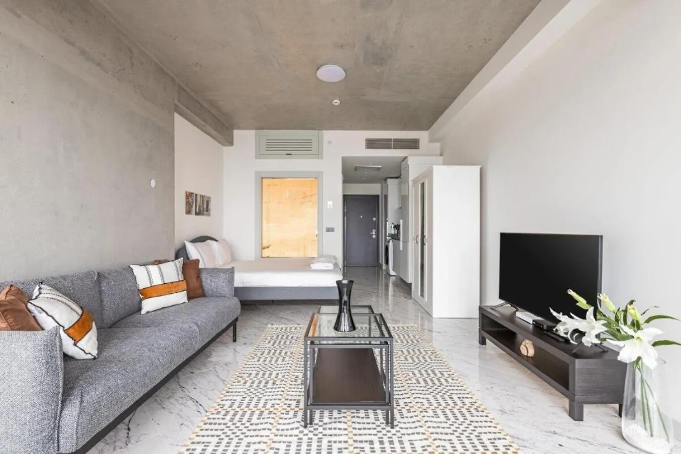 Apartament Trendy Cool Bright Studio Parking Poolviews! #254 Stambuł Turcja