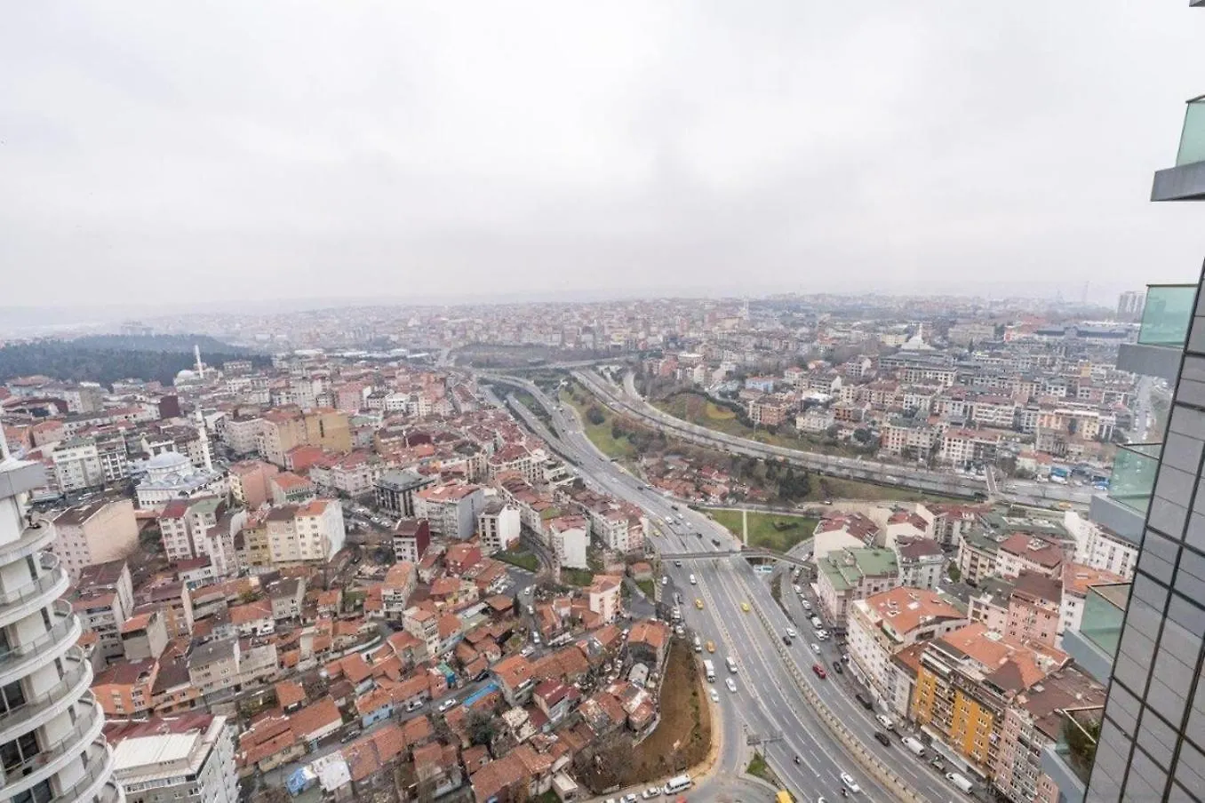 Trendy Cool Bright Studio Parking Poolviews! #254 Istanbul Apartament